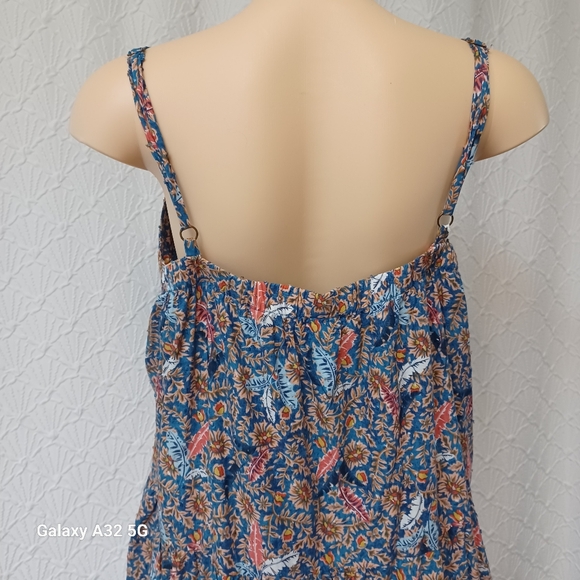 Knox Rose Women Size XL Multicolor Floral Maxi Dress - Picture 7 of 14